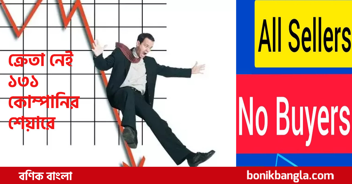 শেয়ার আছে, ক্রেতা নেই!