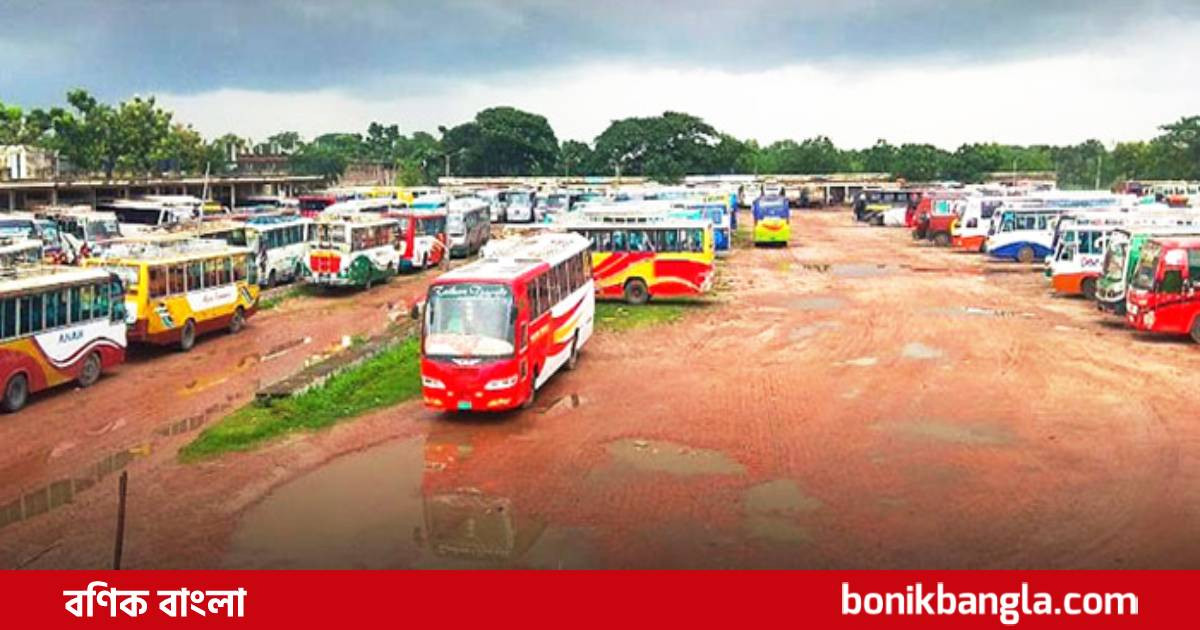 রাজশাহী থেকে সারা দেশে বাস চলাচল বন্ধ